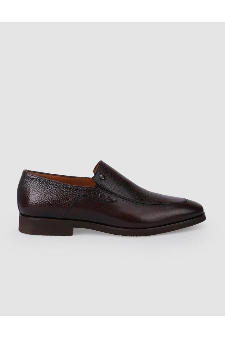 Cabani Shoes %100 Cuir véritable Chaussures classiques pour hommes Marron - Marron