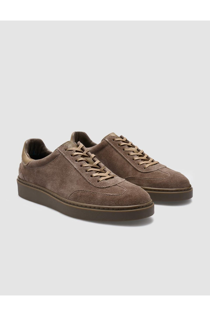 Cabani Shoes %100 Cuir Véritable Daim Visón Chaussures de Sport pour Homme - Vison