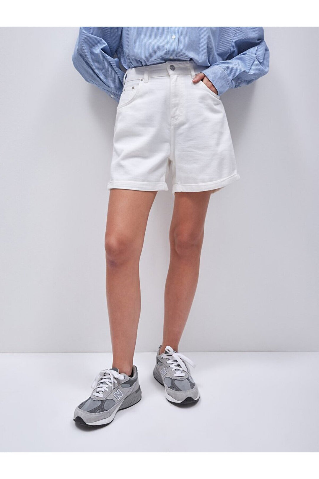 LTB Short Mom Jean à la taille
