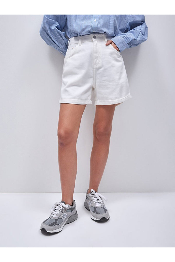 LTB Short Mom Jean à la taille