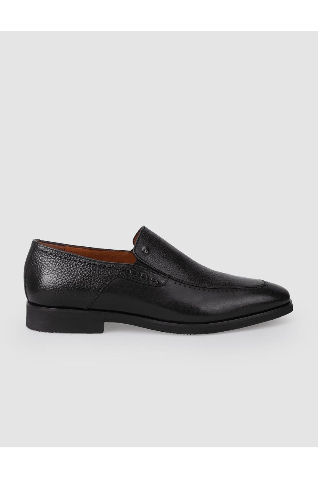 Cabani Shoes %100 Cuir véritable Chaussures classiques pour hommes noires - Noir