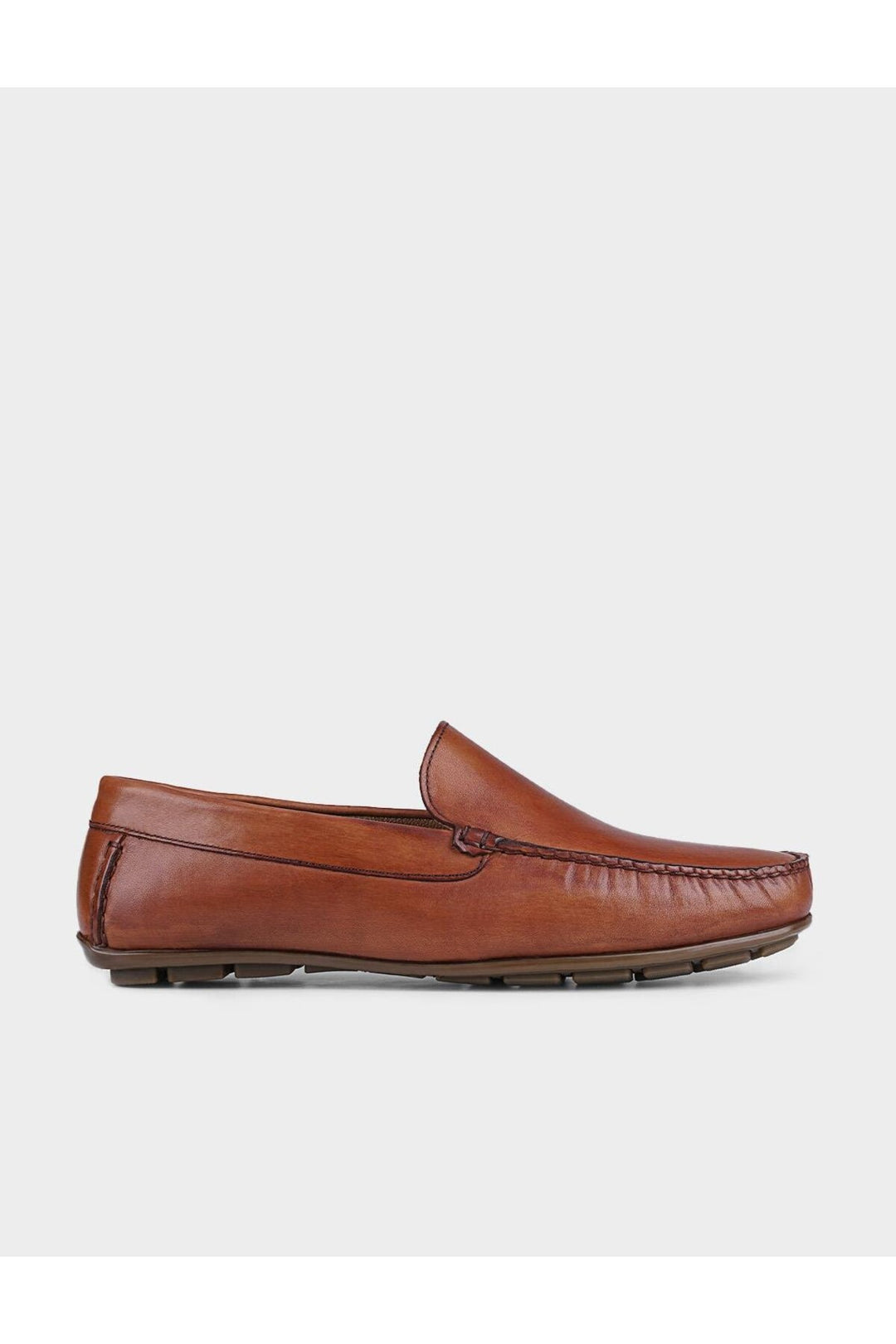 Cabani Shoes Chaussures Loafer pour hommes en cuir véritable couleur tabac - Tabac