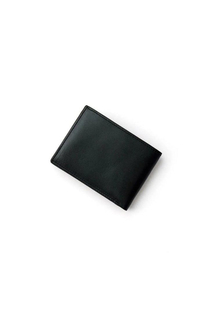 helmbrook Portefeuille en cuir véritable pour homme Design de poche multi-baie RFID protégé Rigby Black