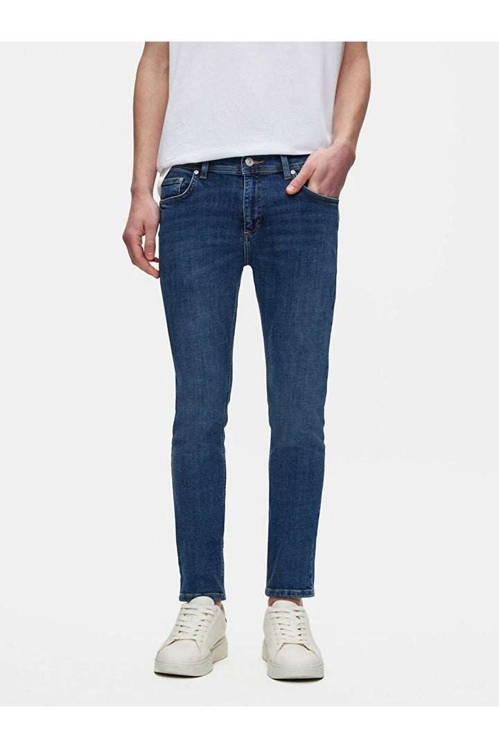 LTB Pantalon en jean à taille moyenne Jumy Narrow Leg