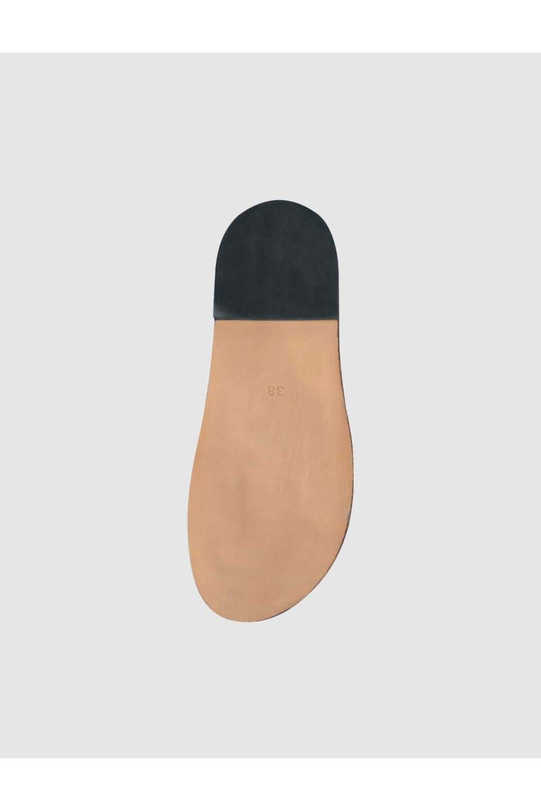 Cabani Shoes Sandales en cuir véritable pour femmes beige - Tabac