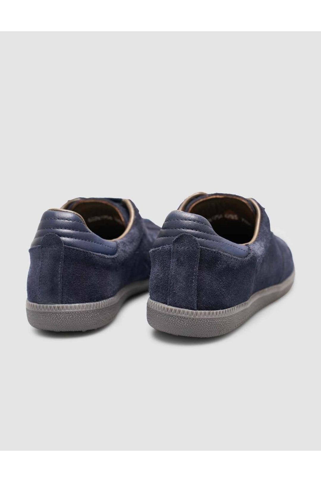 Cabani Shoes Livavin %100 Cuir Suédé Véritable Bleu marine Baskets Femme - Bleu marine