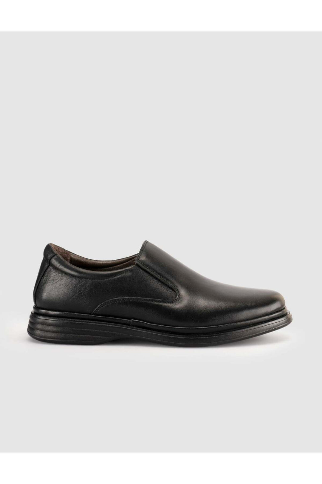 Cabani Shoes Chaussures classiques en cuir véritable noires pour hommes. - Multicolore