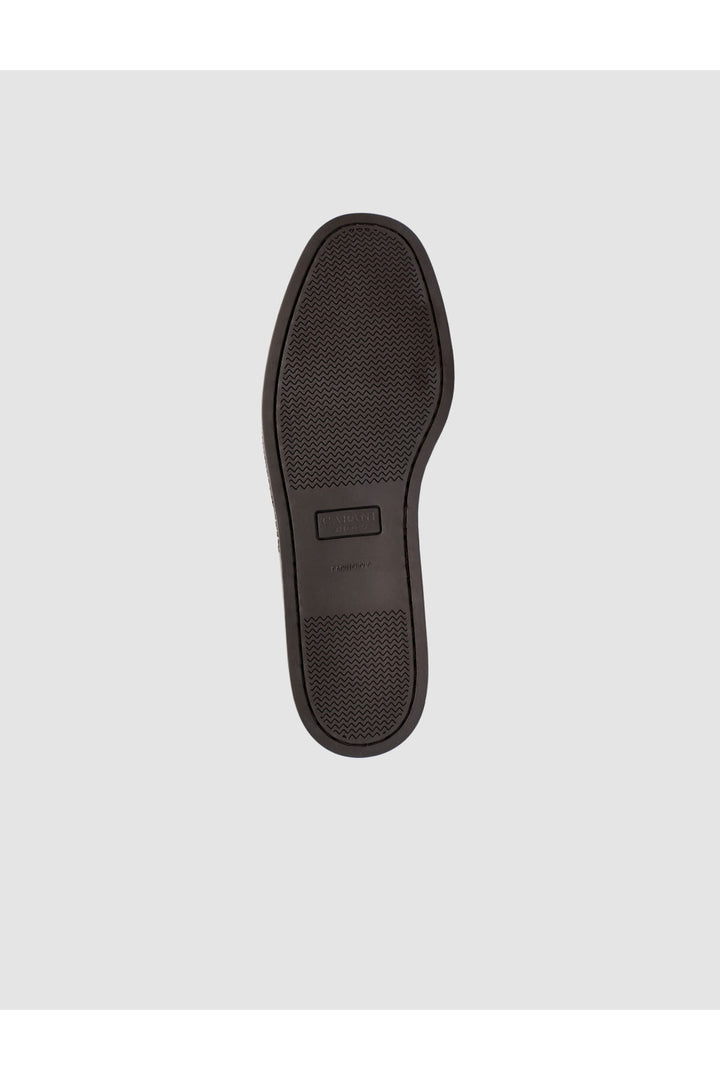 Cabani Shoes Kylavex Chaussures de bateau en cuir véritable marron à lacets pour le quotidien - Marron