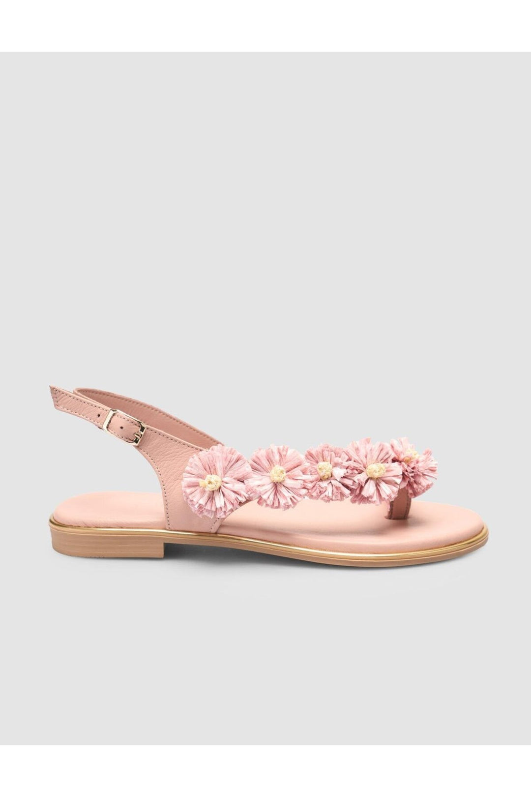 Cabani Shoes %100 Cuir véritable Sandales femmes Rose - Rose