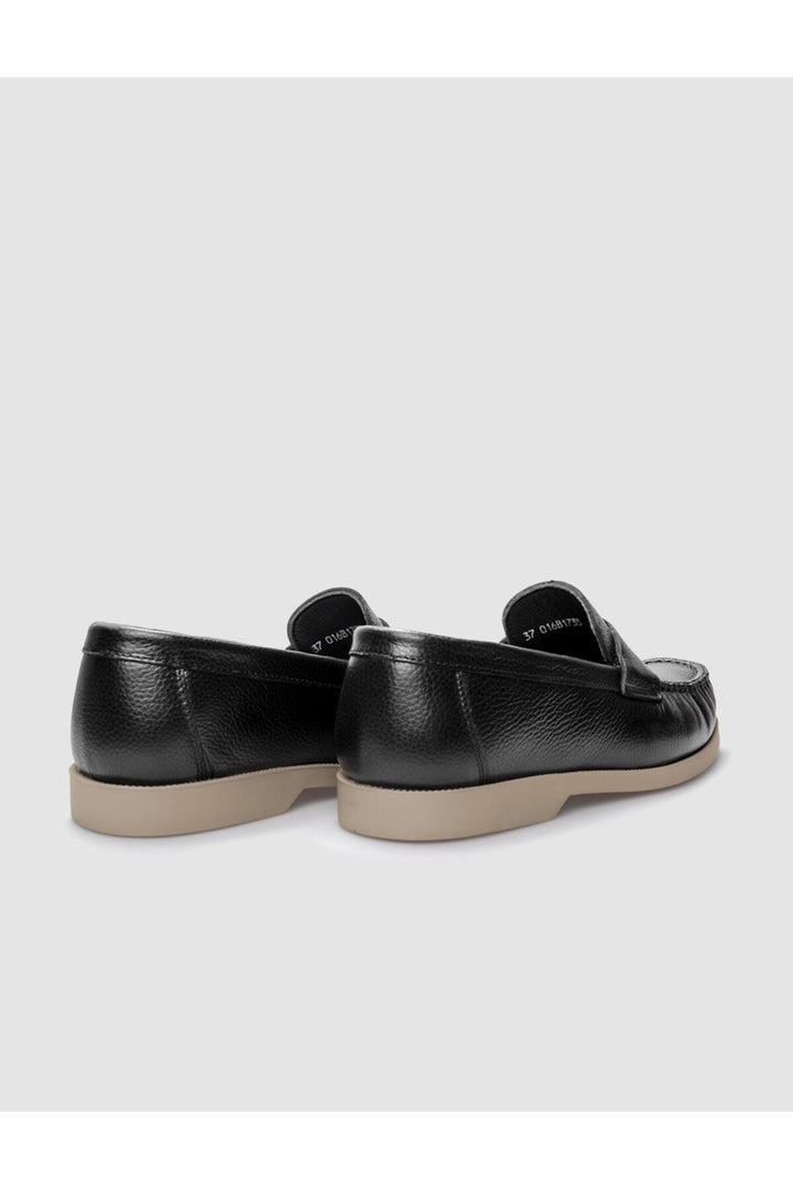 Cabani Shoes %100 Cuir véritable Chaussures de ville pour femmes Bleu marine - Multicolore