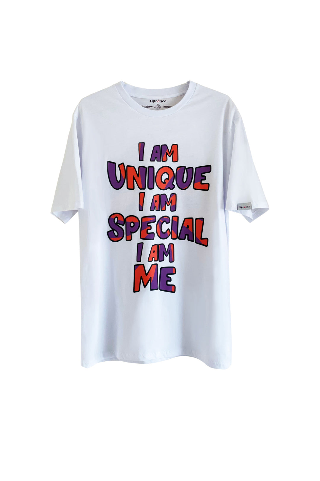 Hipnotico T-shirt Je suis unique - Multicolore