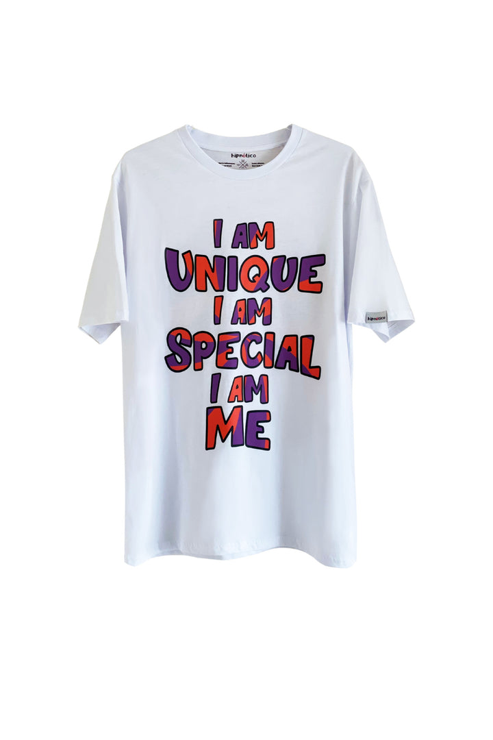 Hipnotico T-shirt Je suis unique - Multicolore