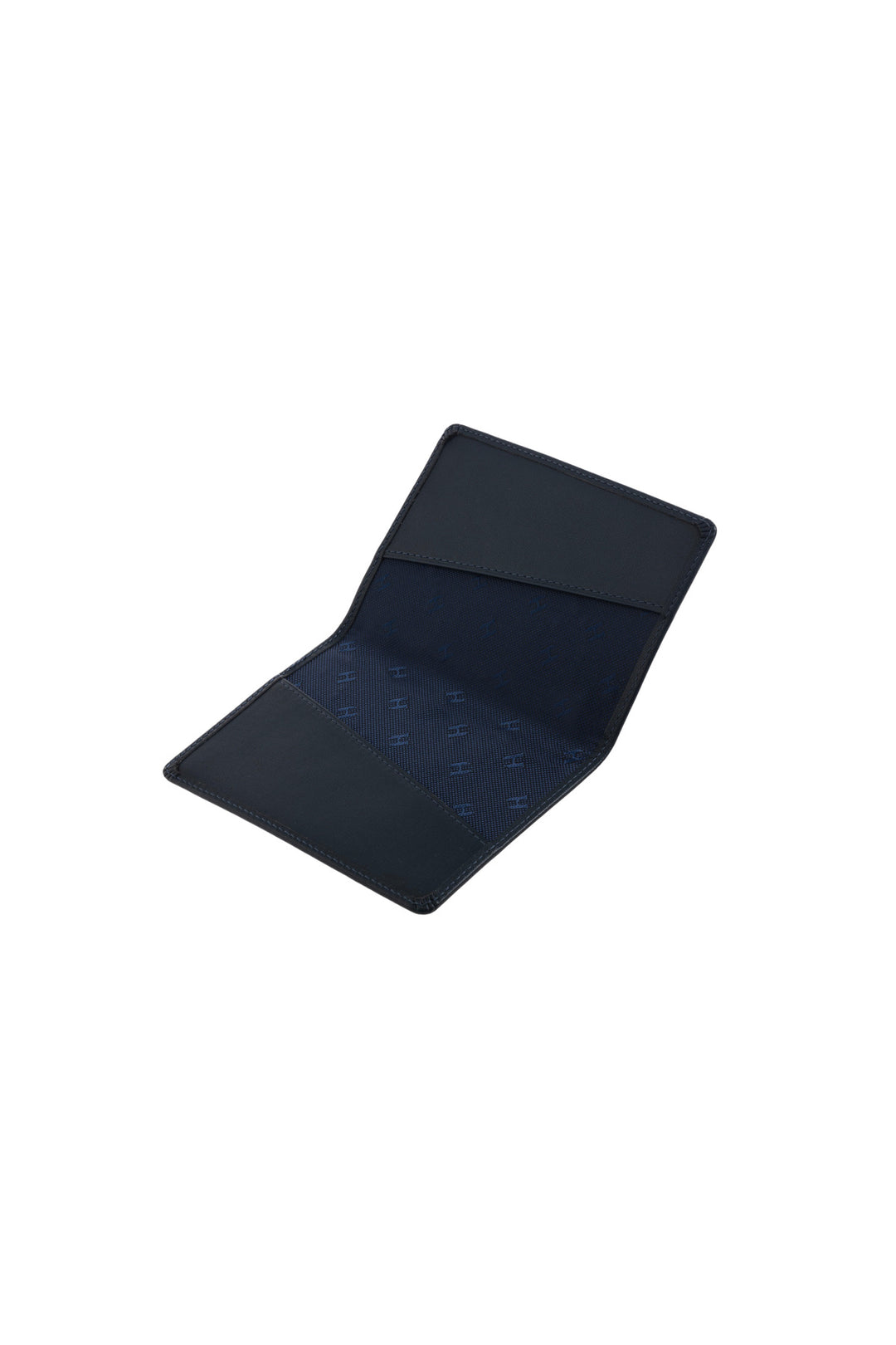 helmbrook Housse de passeport protégée Rfid en cuir véritable bleu marine unisexe fabriqué à la main par Milton