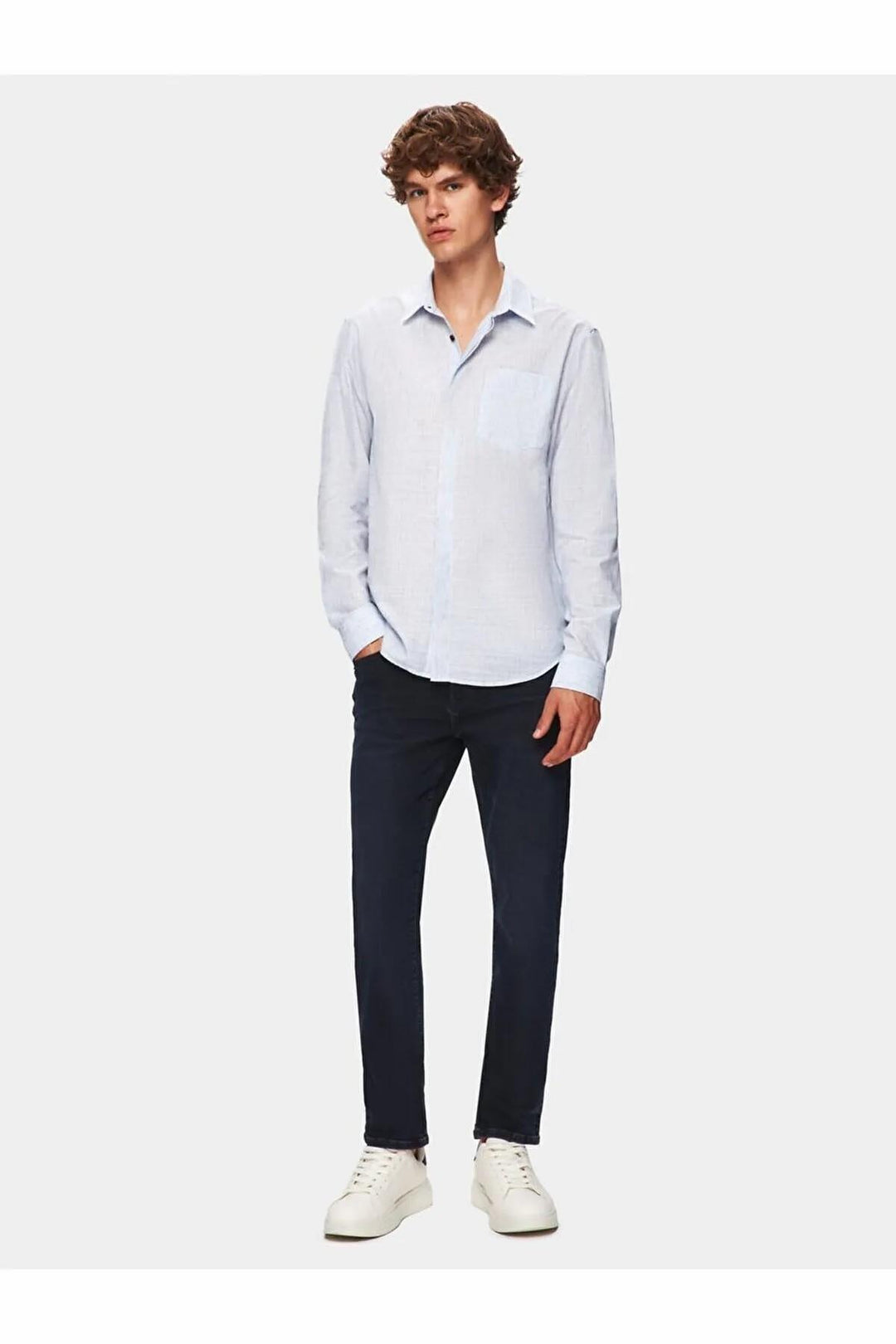 LTB Ramıel Aello Wash Pantalon en Jean pour Homme - Bleu marine_54536