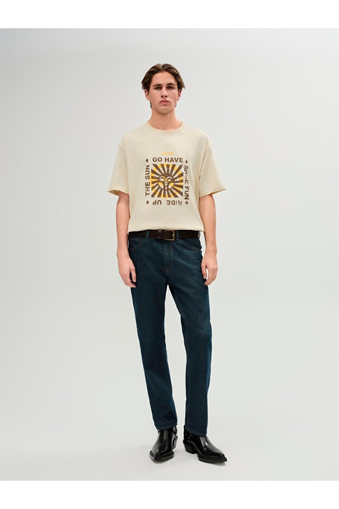 LTB Pantalon en jean Loren uni à taille moyenne