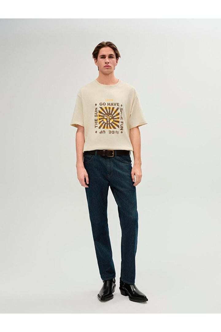 LTB Pantalon en jean Loren uni à taille moyenne