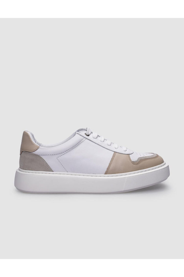 Cabani Shoes %100 Cuir véritable Blanc - Blanc