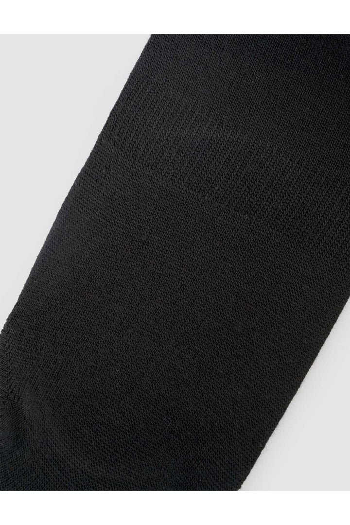 Cabani Shoes Chaussettes pour hommes en bambou noires, pack de deux. - Noir