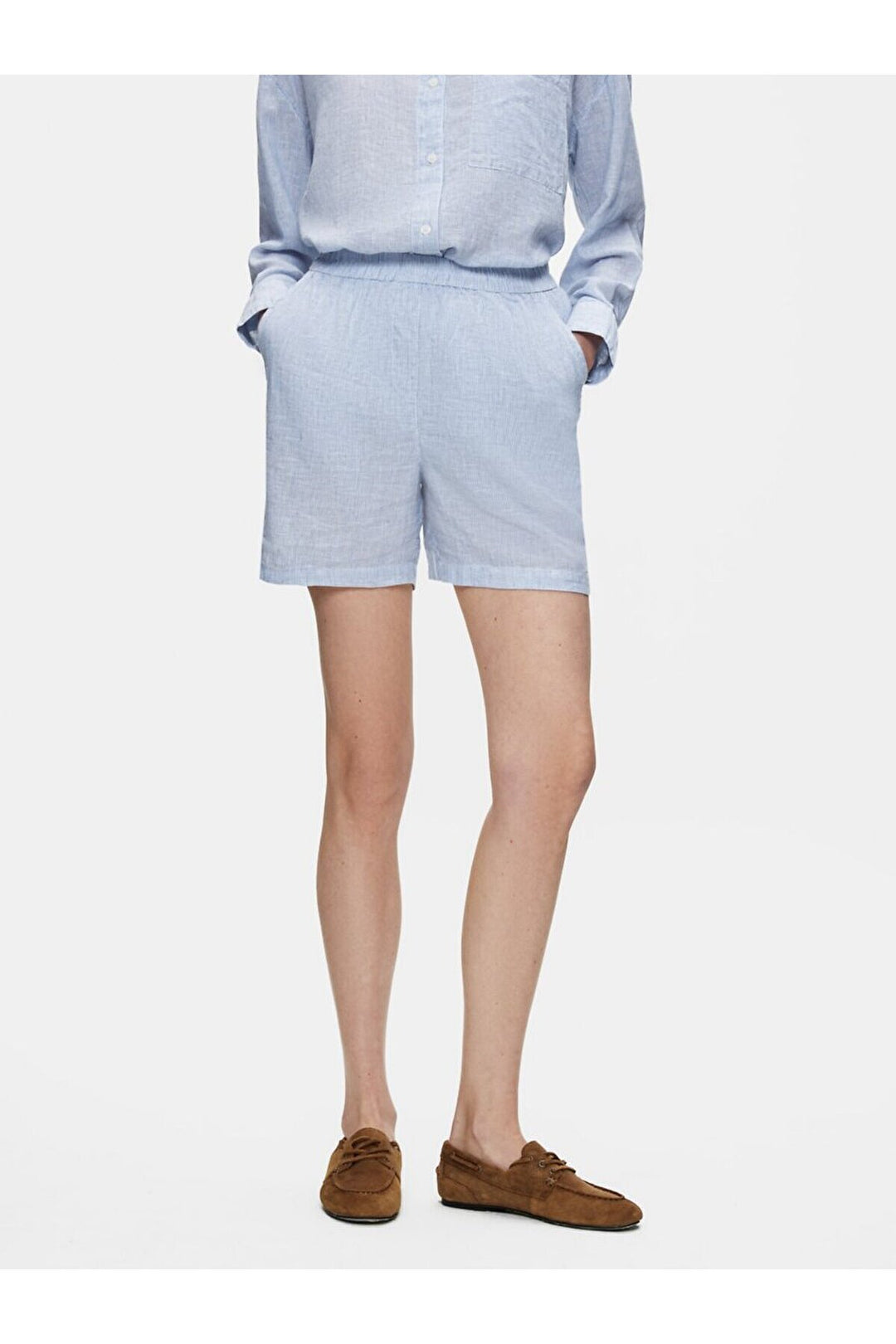 LTB Mini shorts basiques bleus