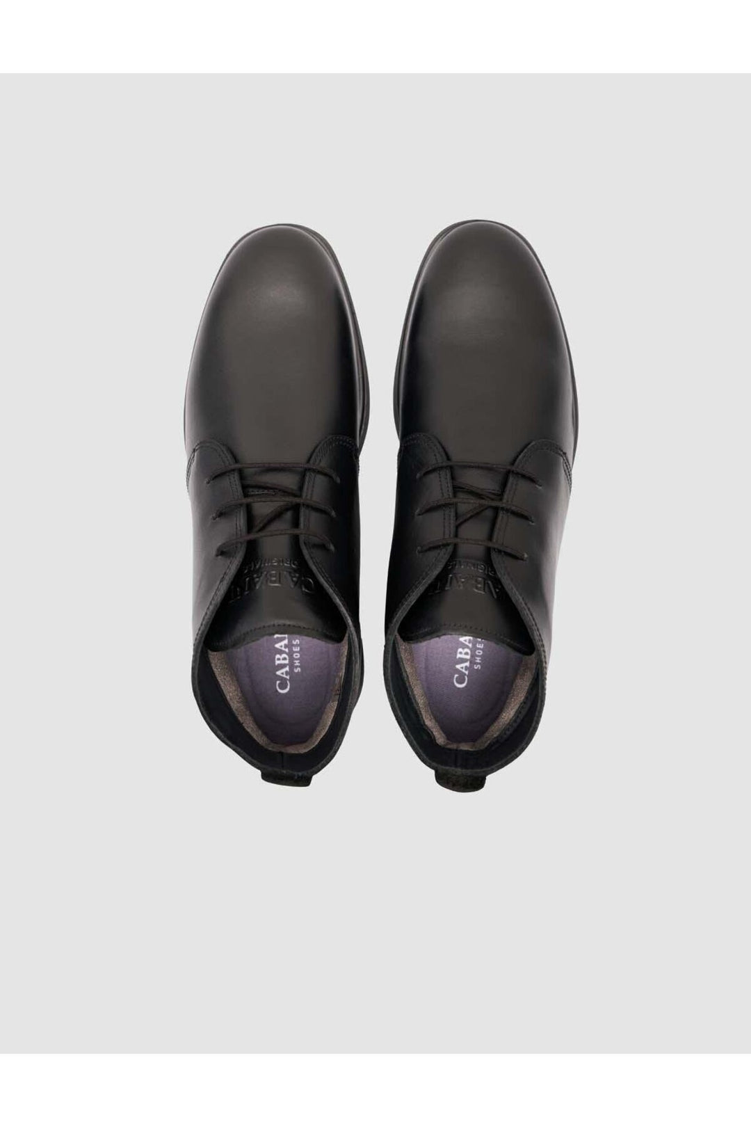 Cabani Shoes Bottines d'hiver pour hommes en cuir véritable noires à lacets - Multicolore