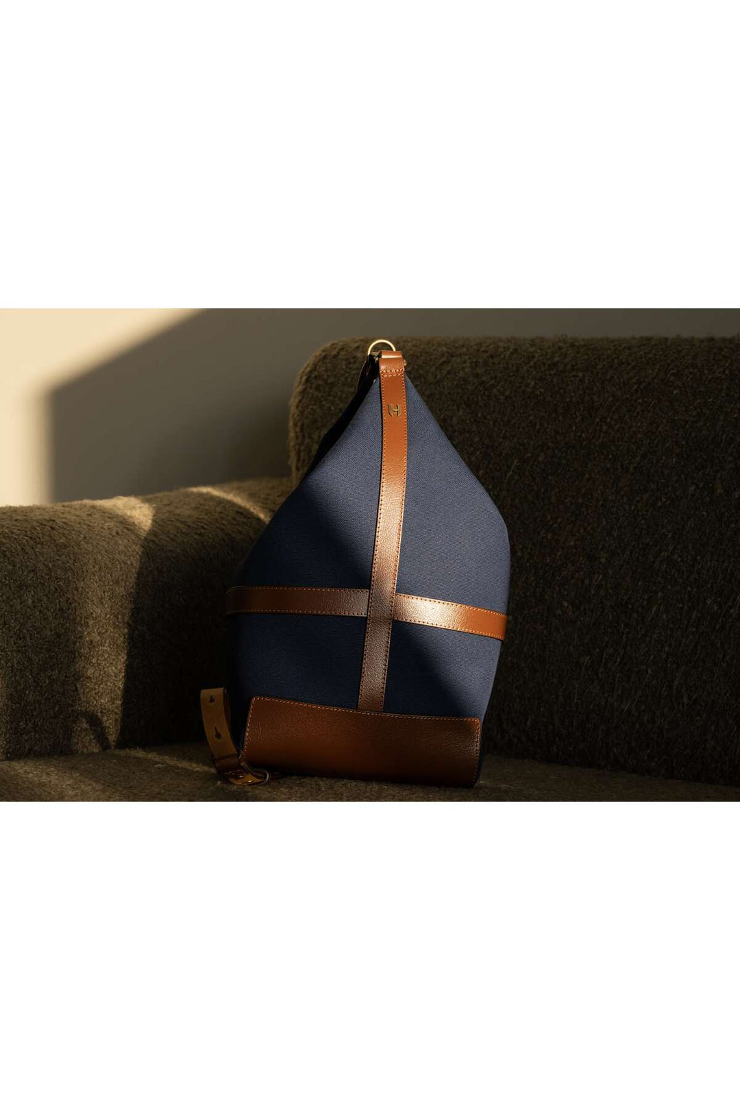 helmbrook Sac à bandoulière unisexe en cuir véritable Claire