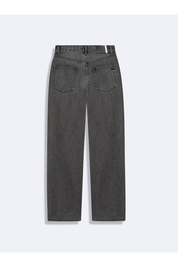 LTB Pantalon en jean bleu taille haute jambes droites Vanetta