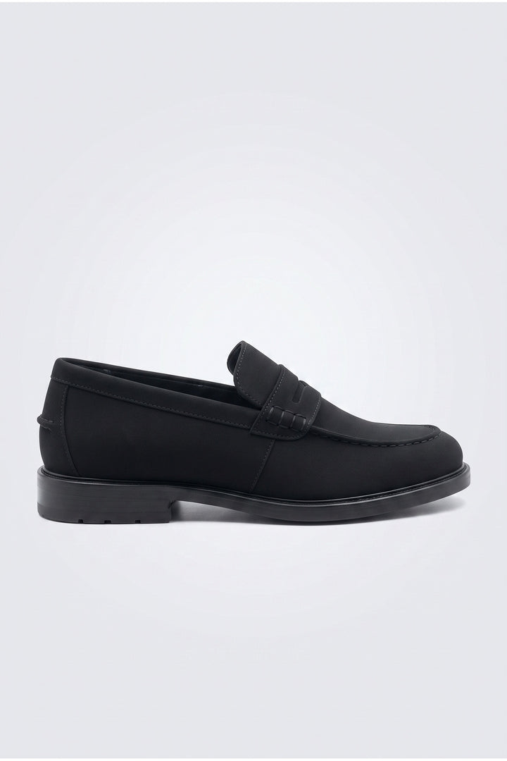 Wavelys Carmen Chaussures pour femmes en cuir suédé noir véritable avec une semelle néolite durable, confortables et pratiques pour l'école et le bureau. - Noir