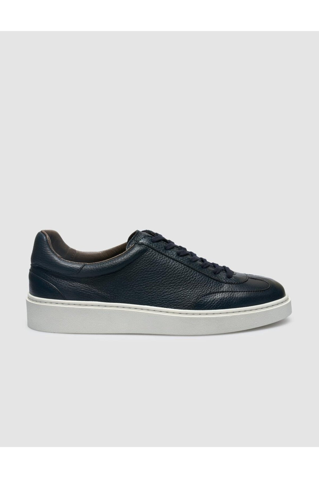 Cabani Shoes %100 Cuir véritable Bleu marine Chaussures de sport pour hommes - Bleu marine