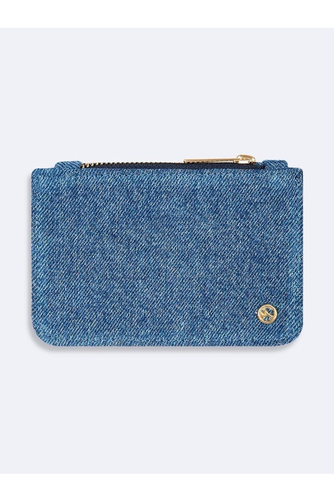 LTB PORTEFEUILLE à imprimé signe bleu
