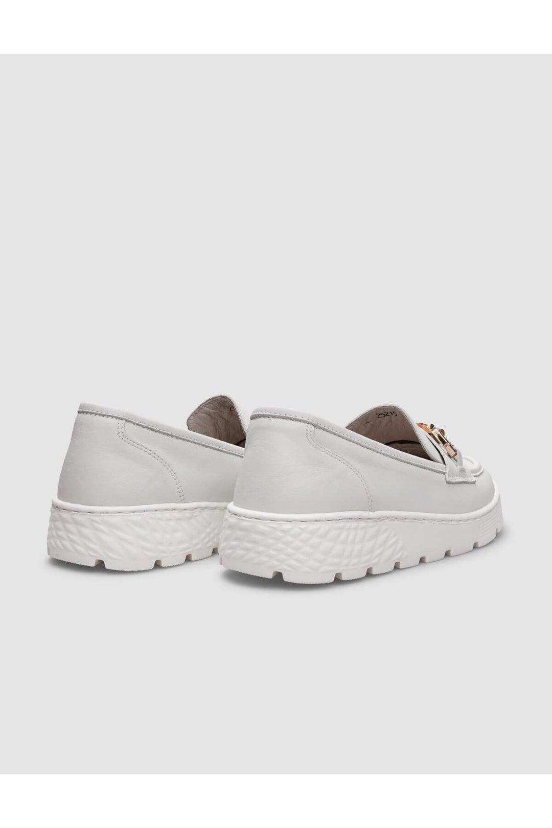 Cabani Shoes Chaussures de femme quotidiennes à boucle beige en cuir véritable 100% - Beige