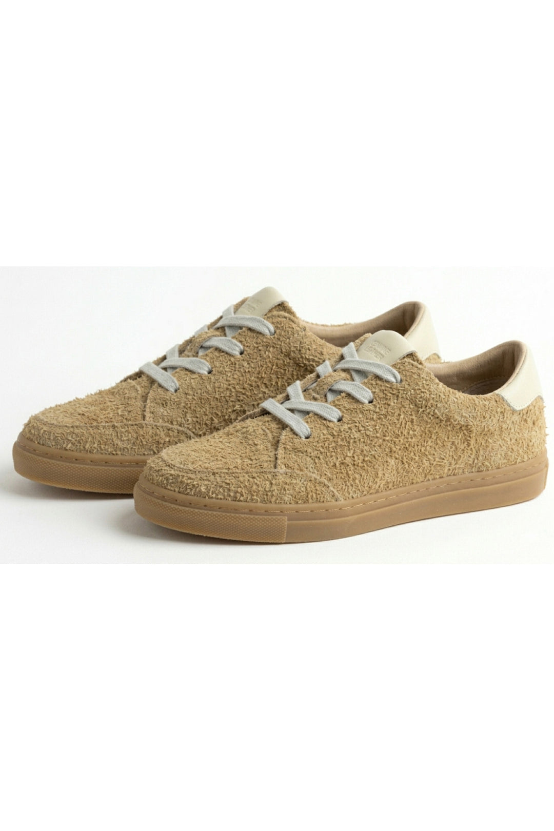 Wavelys Baskets texturées couleur tabac pour femme - Tabac