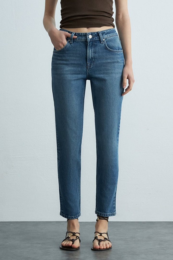 LTB Jean taille haute coupe slim Rebecca