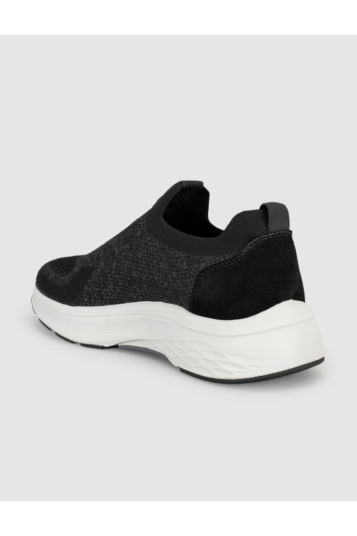 Cabani Shoes Sneaker homme en tricot noir - Multicolore