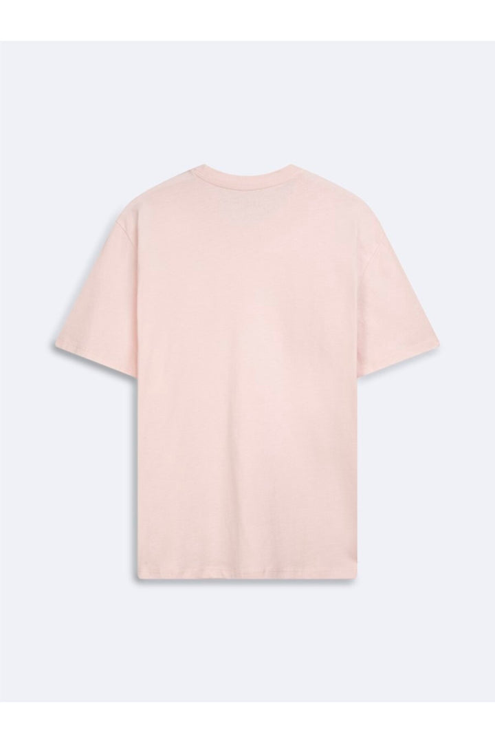 LTB T-shirt Relaxed Lilas avec Imprimé Logo - Lilas