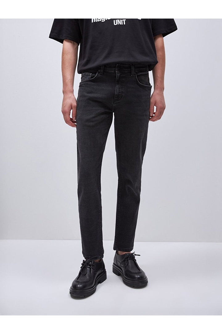 LTB Pantalon Super Skınny Jumy Mıd Rıse - Gris