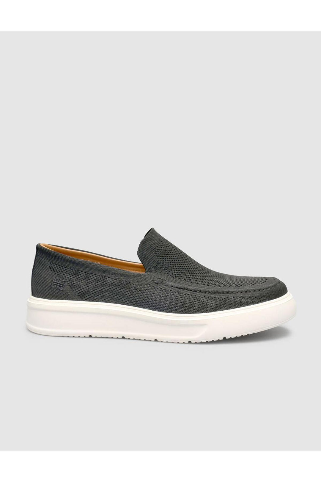 Cabani Shoes Chaussures de ville pour hommes en tricot sans lacets anthracite - Anthracite