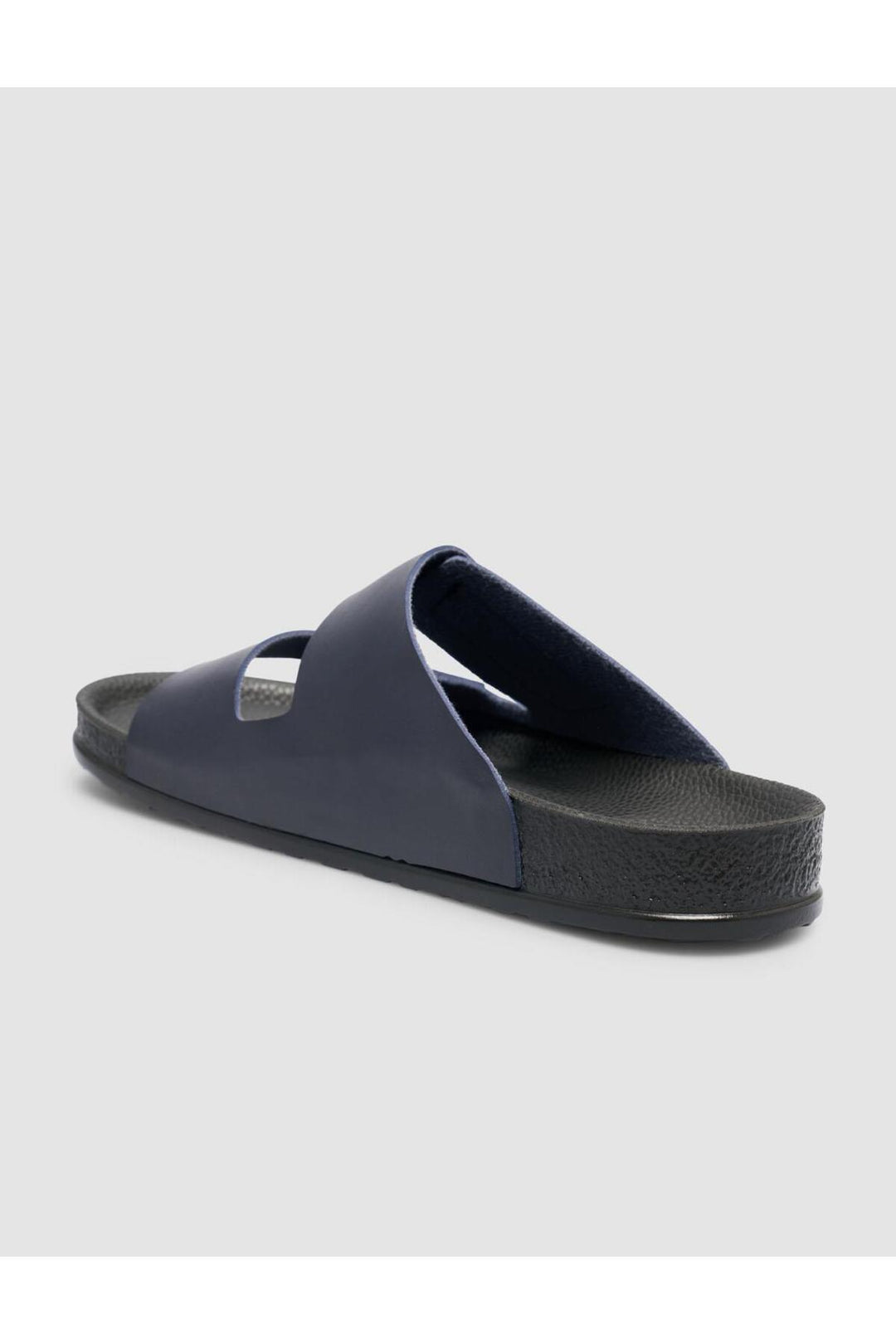Cabani Shoes Sandales pour hommes bleu marine à velcro - Bleu marine