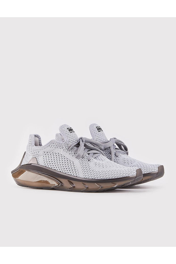 Cabani Shoes Siena Triko Gris À Lacets Femme Chaussures De Sport - Gris