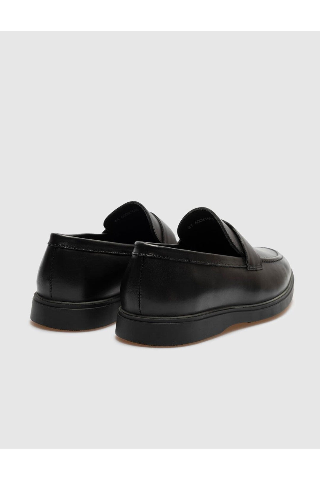 Cabani Shoes Chaussures de ville pour hommes en cuir véritable noires - Noir