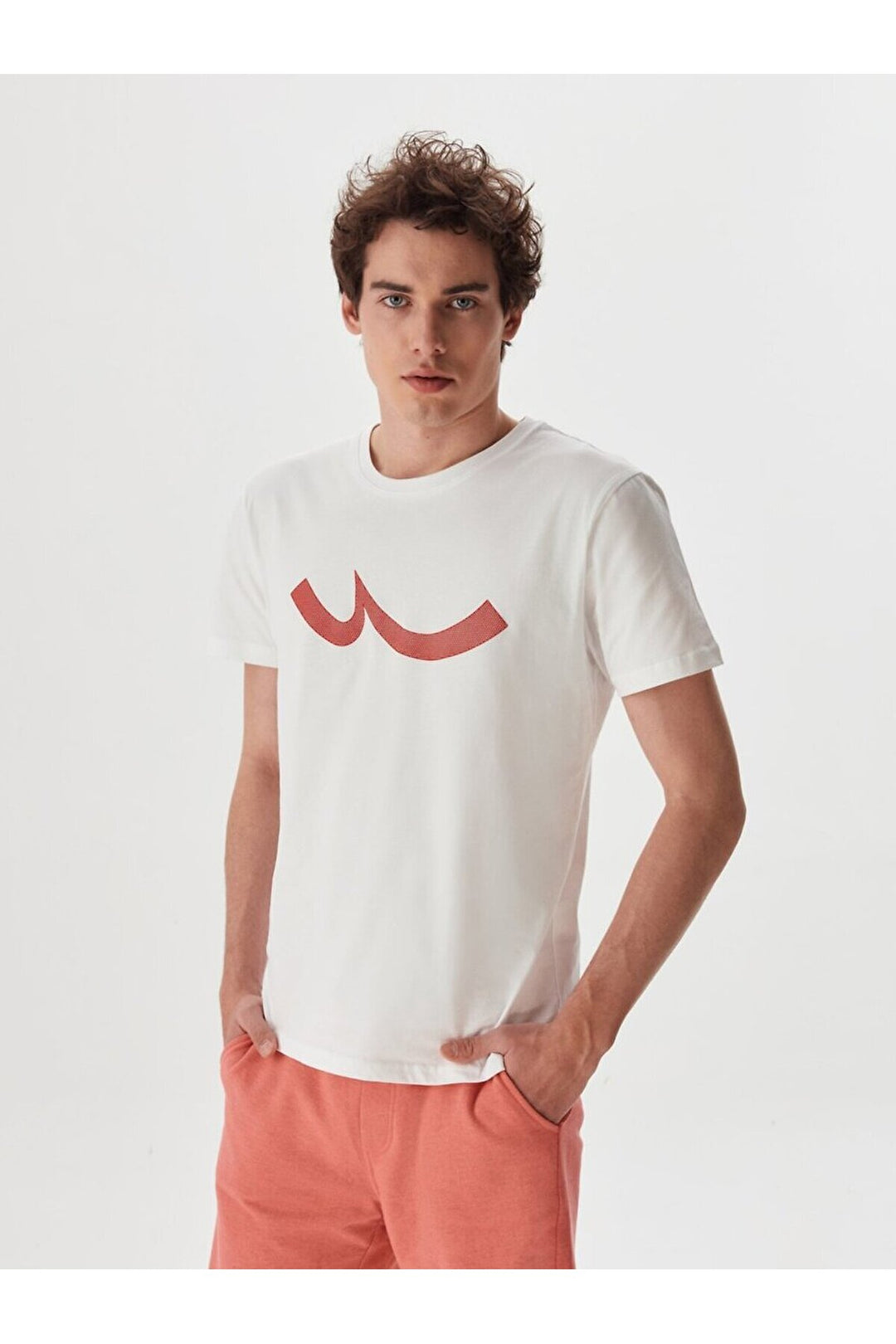 LTB Peyoro T-shirt blanc pour homme à col rond et manches courtes 1225841826089100 - Blanc_100