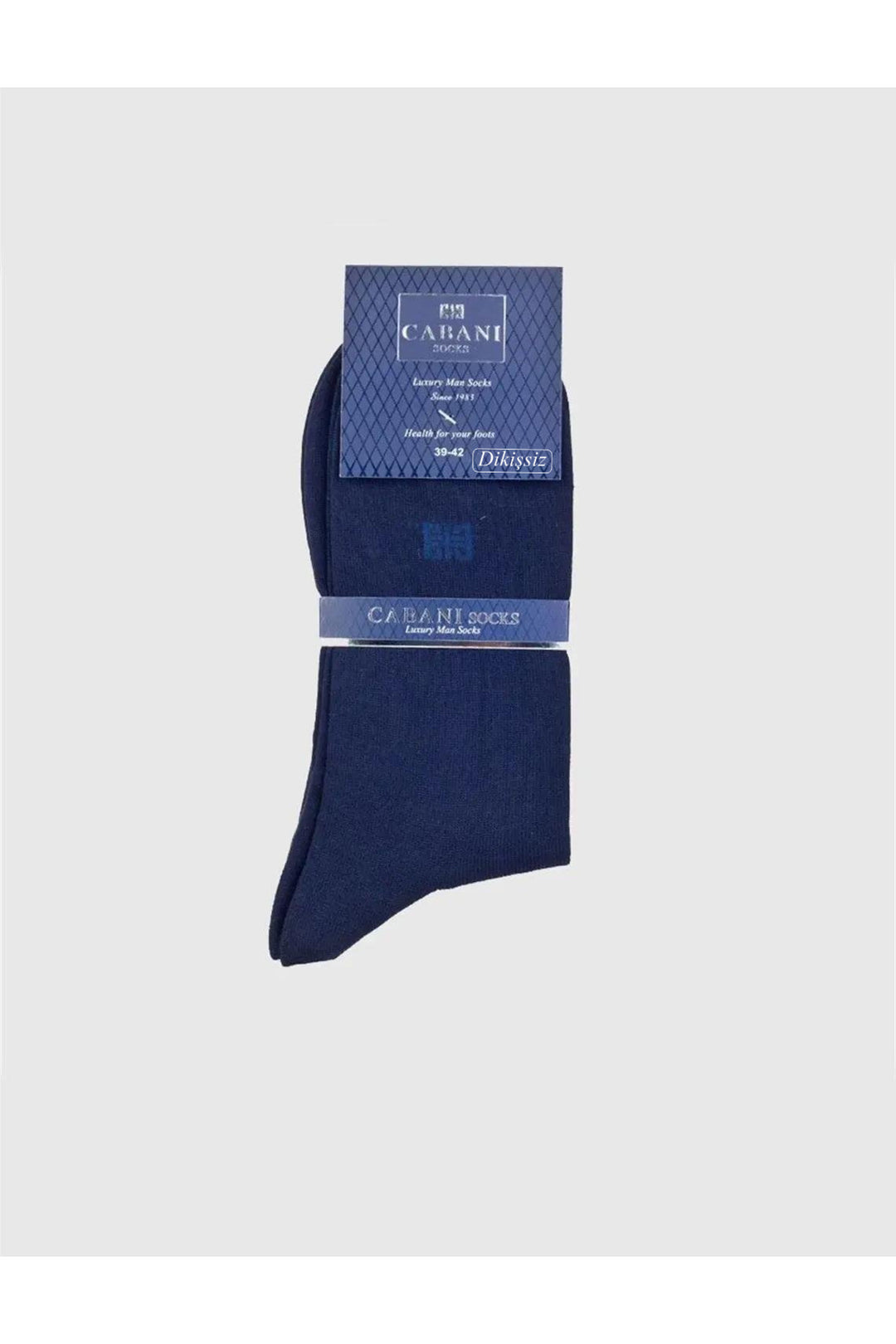 Cabani Shoes Chaussettes pour hommes Bleu marine - Bleu marine