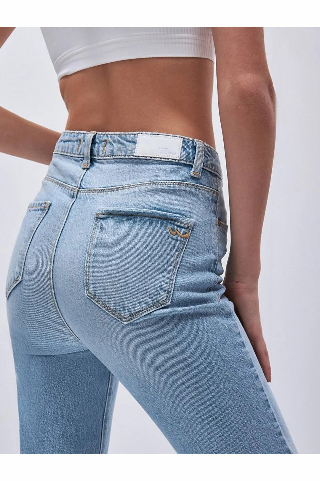 LTB Dores Vıole Wash Pantalon en Jean Femme - Clair Bleu_