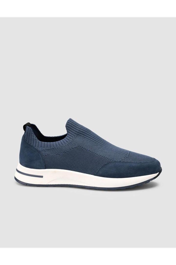 Cabani Shoes Rieti Triko Bleu Erkek Spor Ayakkabi - Bleu