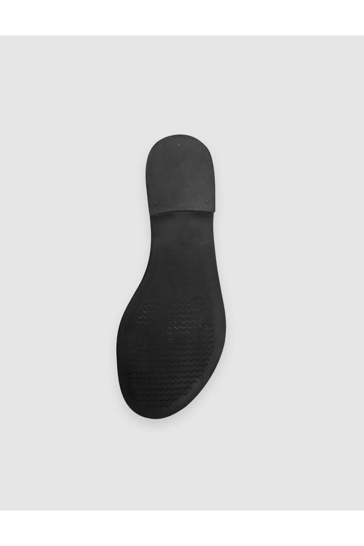 Cabani Shoes Sandales pour femmes en cuir véritable avec clous noires - Multicolore