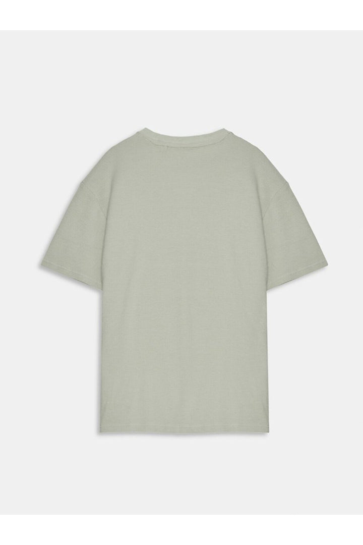 LTB T-shirt vert à manches courtes Zero Collar Pressure