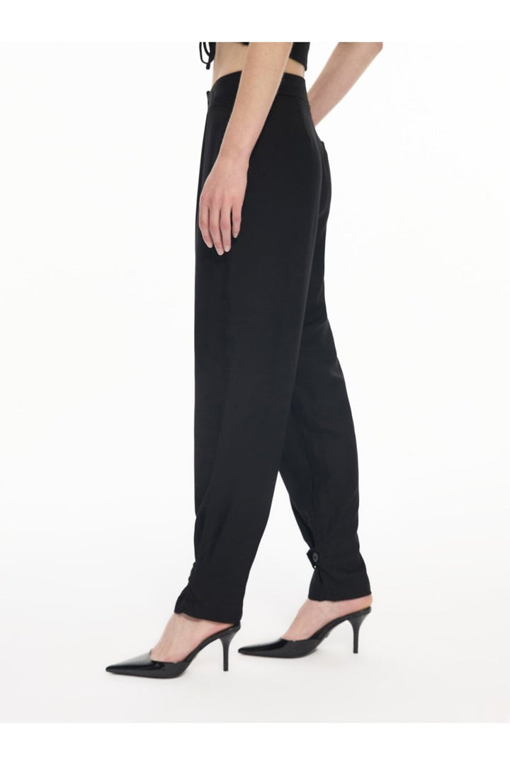 LTB Pantalon noir régulier uni