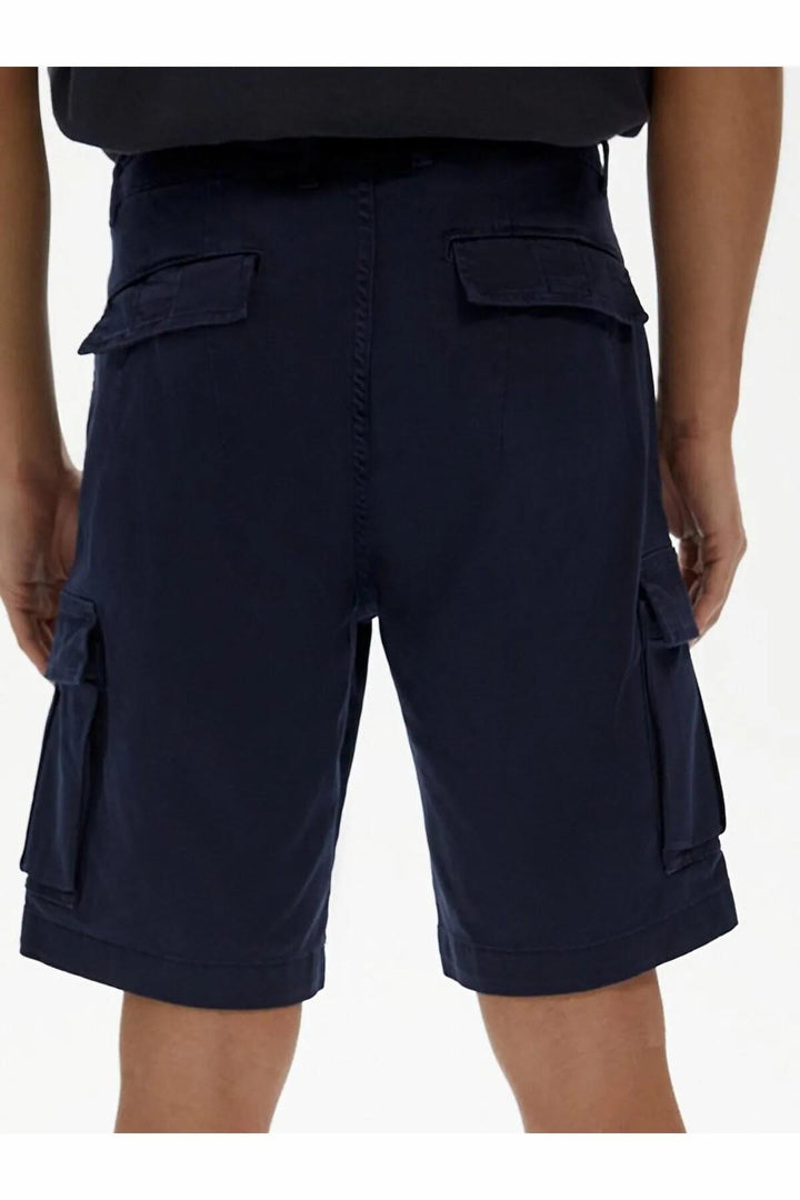 LTB Short Basic Gabardine Regular Cargo Bleu Marine