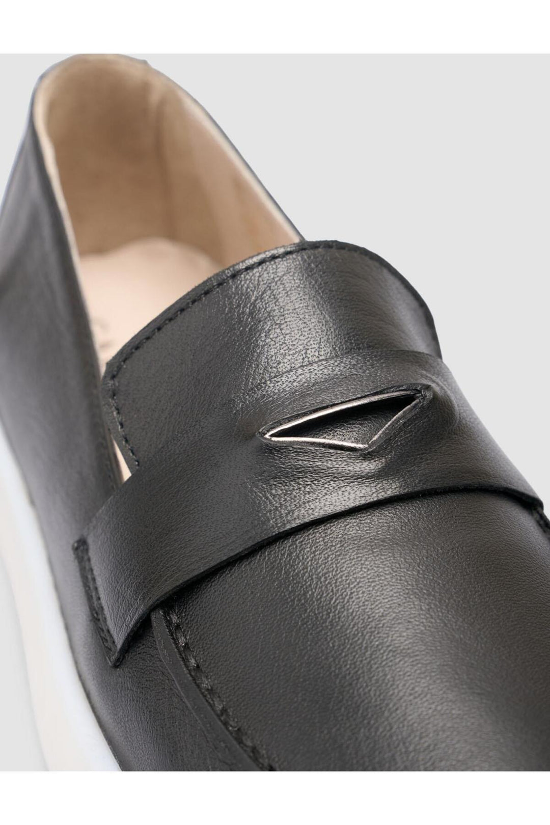 Cabani Shoes %100 Cuir Véritable Mocassins Femme Noir - Noir