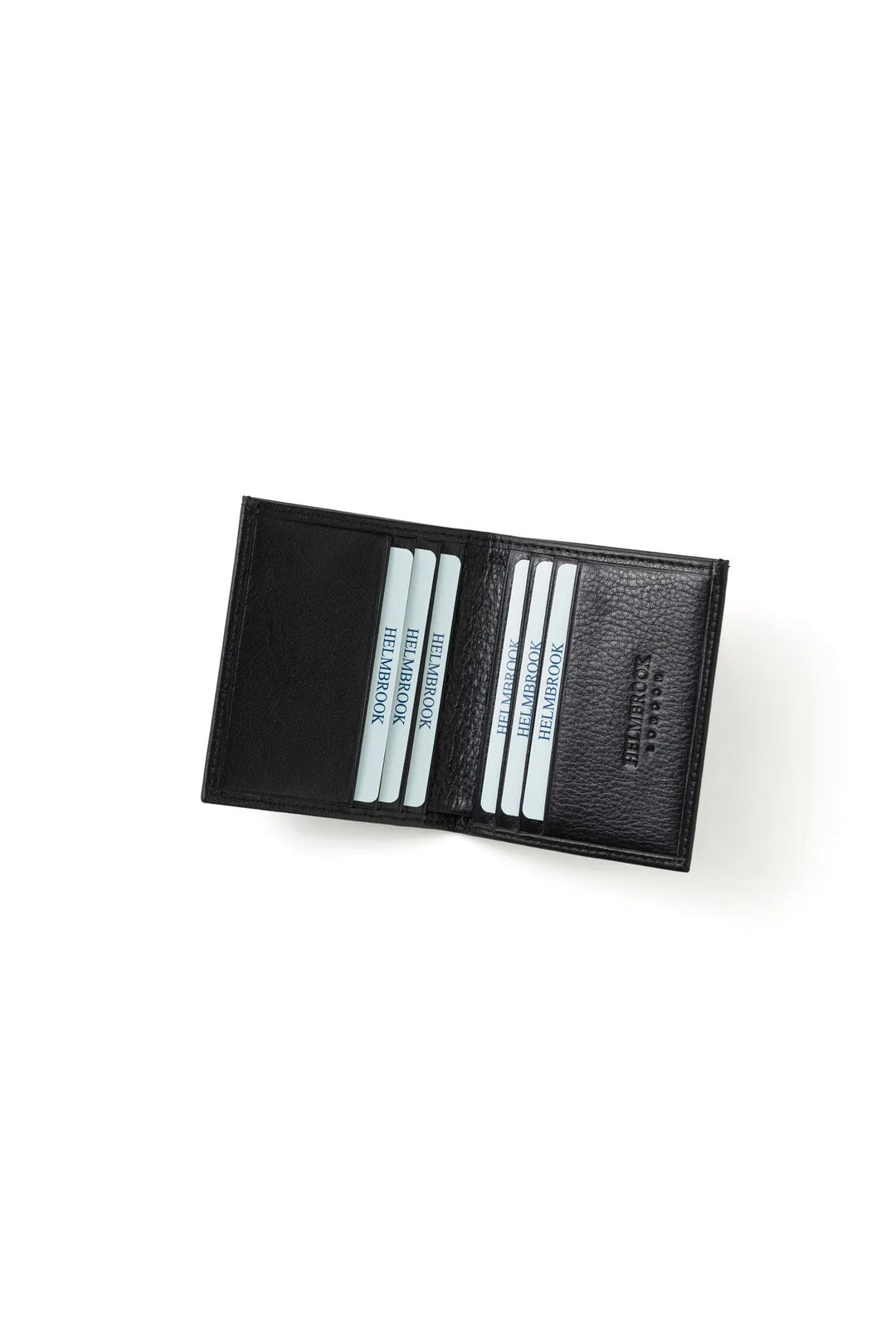 Helmbrook Portefeuille en Cuir Véritable Homme Multi-Baie RFID Protégé Colin Noir