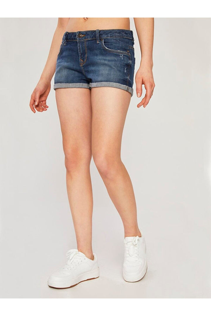 LTB Judıe Short en Jean Taille Basse - karişik_53694